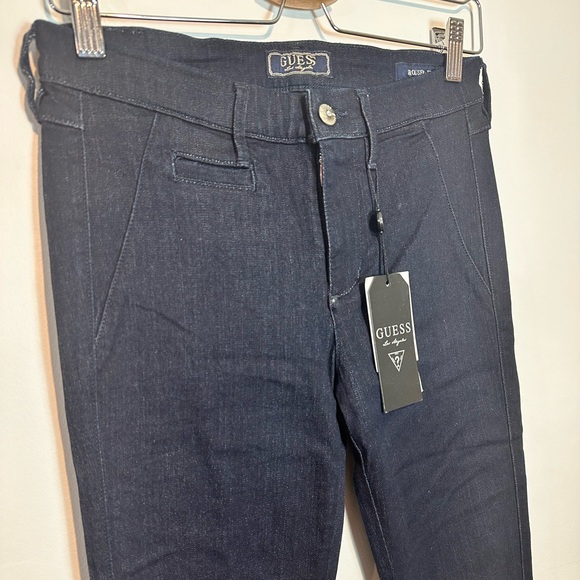 Guess Dark Blue Trouser-Flare Jeans - New With Tags - Picture 3 of 12